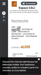 Mobile Screenshot of elois.caij.qc.ca